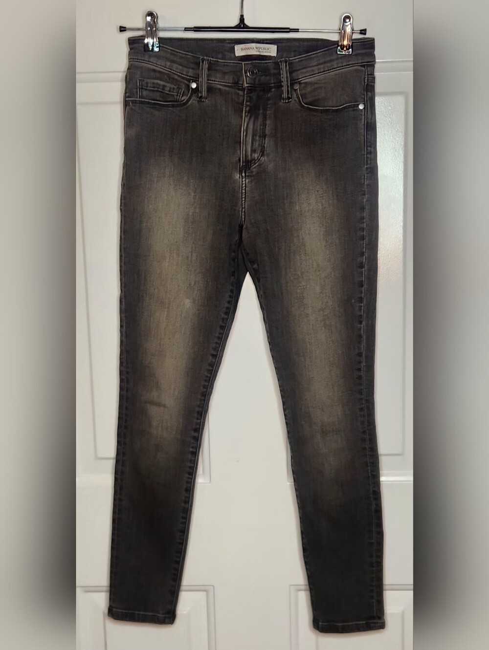 Banana Republic High-Rise Skinny Jeans — Gray Size 27 Petite